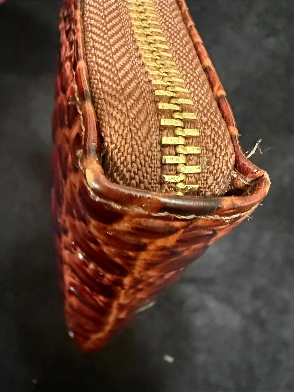 Brahmin wallet glossy